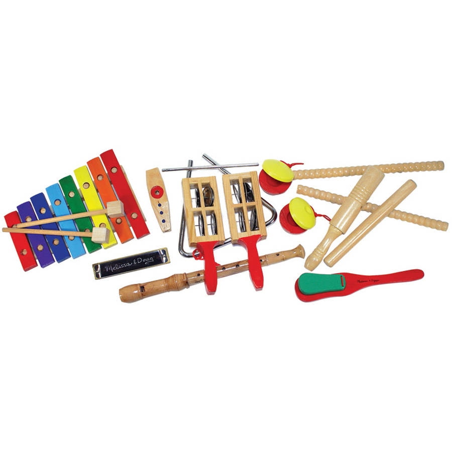 melissa and doug musical instrument set