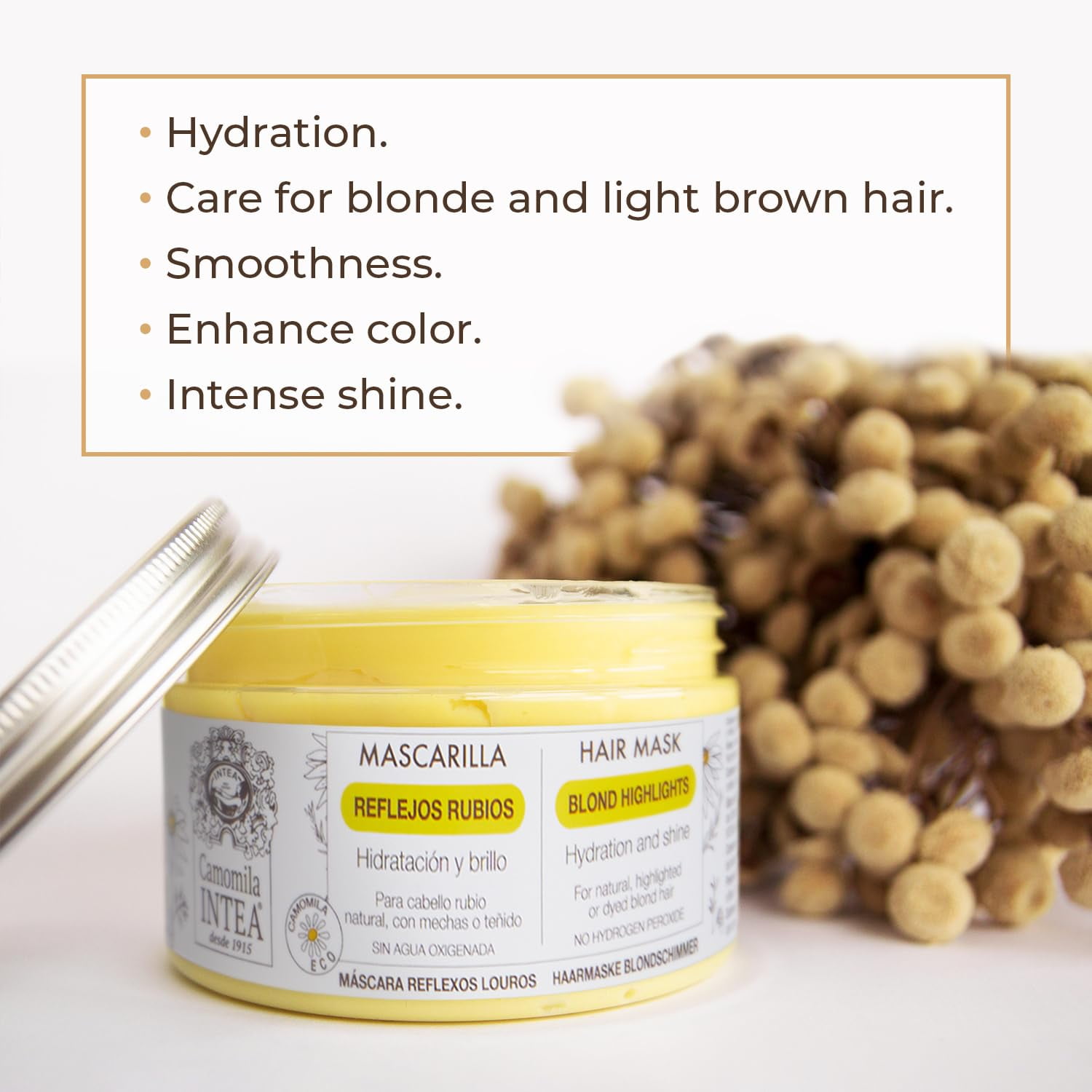 Camomila Intea Hair Lightener - 3-in-1 Kit Natural Blond Kit Camomila Intea