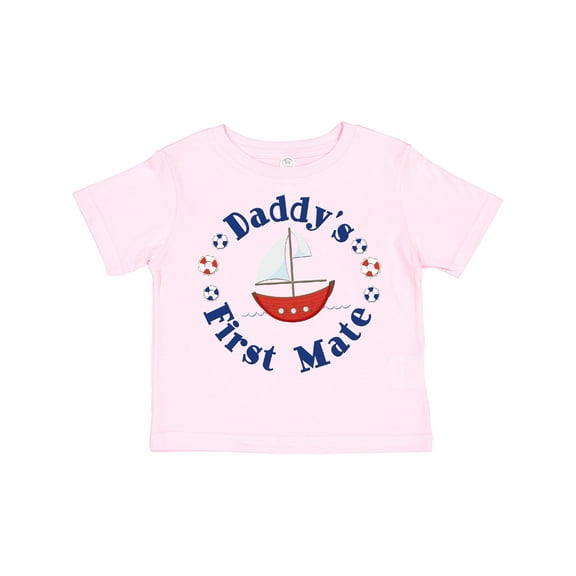 Inktastic Daddy's First Mate Boys or Girls Toddler T-Shirt