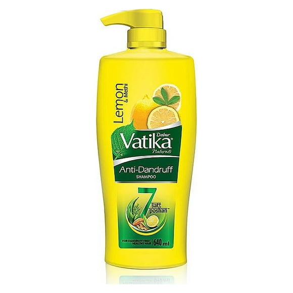 Dabur Vatika Anti Dandruff Shampoo 640ml