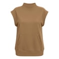thumbnail image 6 of Kezqiaxn Crewneck Sweatshirts Women Fall Short Sleeve Casual Pullover Tops with Pocket Trendy Womens Sweatshirt Women's Clothing, 6 of 6