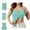 Cyan -AC03, variant on Built in Bra Tank Tops for Women Plus Size Casual Sleeveless Workout Tops Yoga Gym Athletic Basic Summer Cami Shirts Pink M
