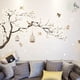 thumbnail image 4 of Ounissouiy Pegatina de pared Luna plantas calcomanías telón de fondo Mural avión arte póster DIY dormitorio sala de estar decoración hogar papel tapiz Decoración del hogar Ounissouiy HA077599-00B, 4 of 6