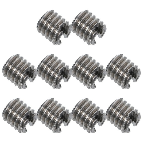 LITINKIMI Furniture Screw In Nut 10Pcs Threaded Insert M2xM4x4mm DIY Projects Fasteners