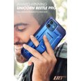 thumbnail image 2 of SUPCASE Unicorn Beetle Pro Series Case for iPhone 12 / iPhone 12 Pro (2020 Release) 6.1 Inch, Built-in Screen Protector Full-Body Rugged Holster Case (Cobalt), 2 of 10