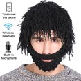 thumbnail image 1 of Bangcool Halloween Music Hat Handmade Creative Tassel Funny Beanie Bearded Knit Hat, 1 of 7
