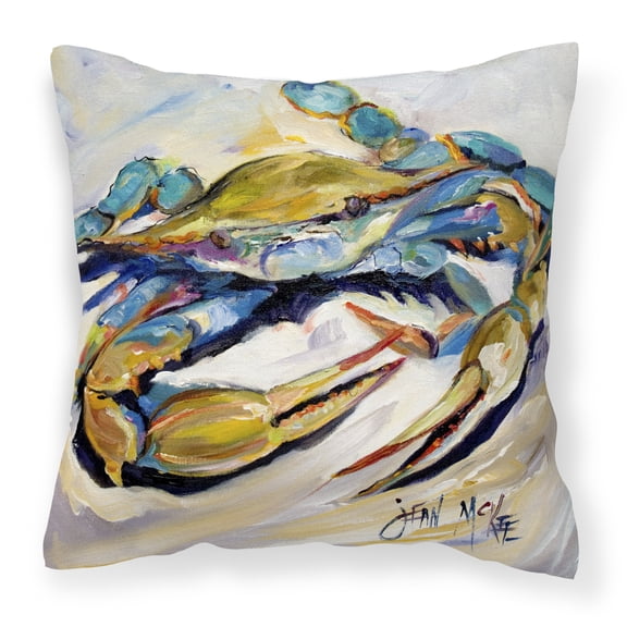 #20 Crab Fabric Decorative Pillow