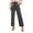 15#Gray, variant on Women Corduroy Pants Casual Fall Pants Waisted Straight Leg Pants for Women Stretchy Work Trousers with Pockets Gray XL