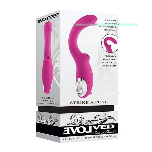 Evolved Strike a Pose -G-Spot Vibrator, Pink