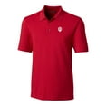thumbnail image 2 of Men's Cutter & Buck Crimson Indiana Hoosiers Big & Tall Forge Stretch Polo, 2 of 3