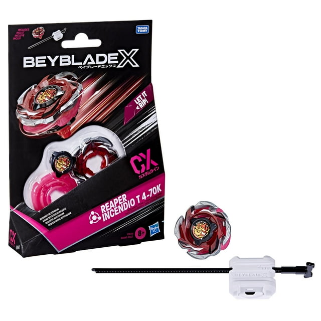 Paquete de inicio Beyblade X Reaper Incendio T 4-70 K CX con lanzador