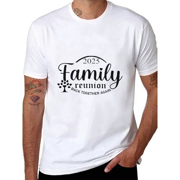 Potopok Back Together Again Funny 2026 – Soft Cotton Crew Neck Tee, for Laughs, Reunions & Everyday Wear,White - S