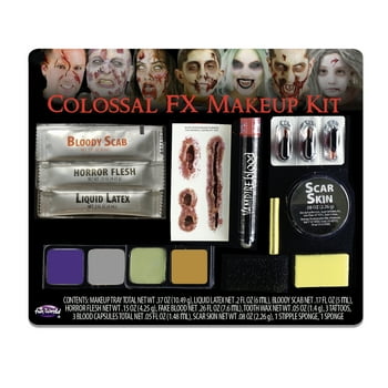 Fun World Inc. Fun World Halloween Costume Face Paint Makeup Family Special FX Kit, Ages 8 and Up