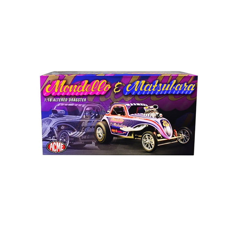 ACME 1/18 Burkholder Brothers Altered – Voiture Die-cast Métal – Simili – Neuve