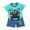 D08, variant on Toddler Short Sleeve Tree Print Casual Pocket Shorts Suit Kids Baby Girls 6-9 Months