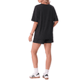 thumbnail image 4 of PINKSIR Short Sets for Women 2 Piece Outfits V Neck Short Sleeve Top and Shorts Lounge Set with Pockets, 4 of 10