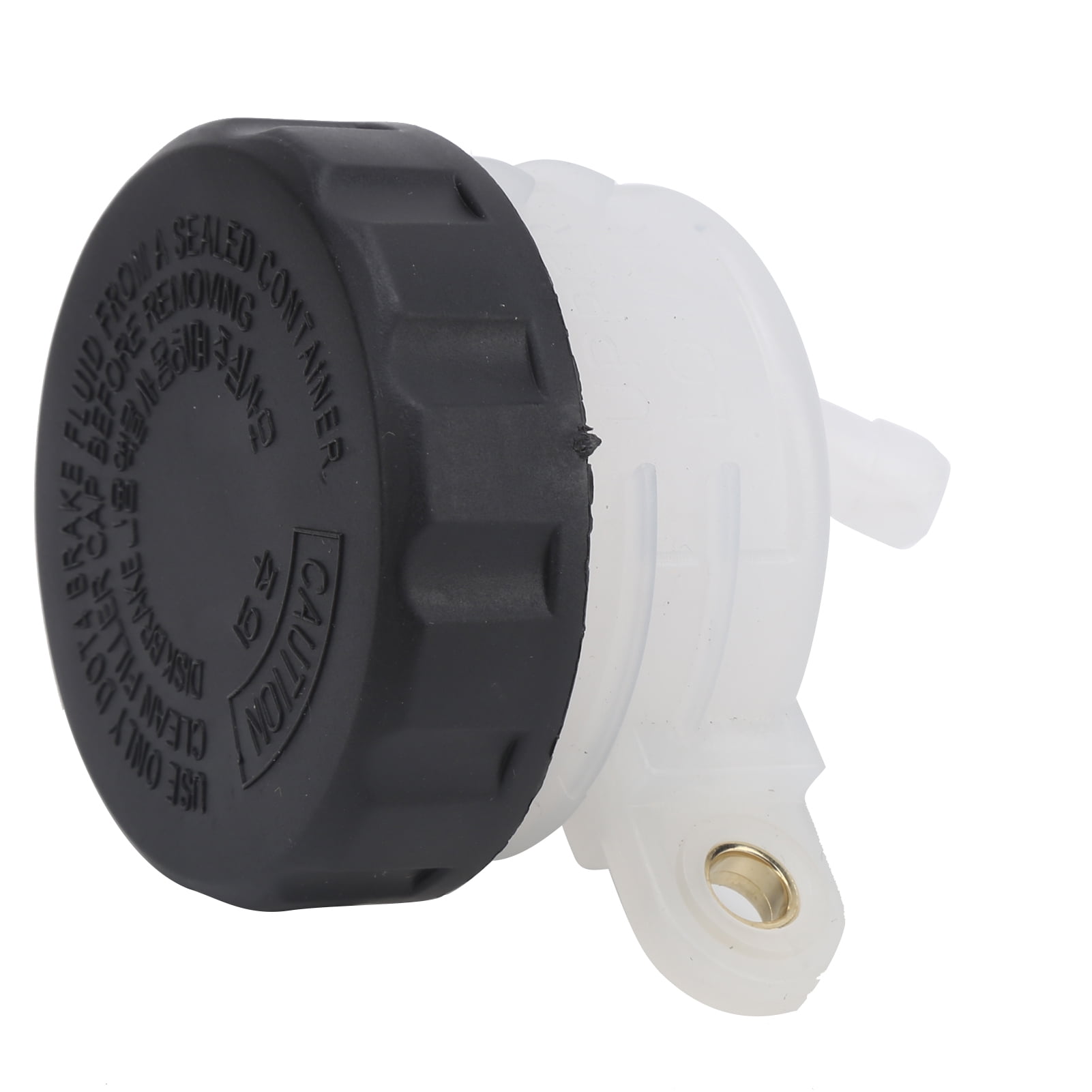 1.4in Rear Brake Oil Cup Master Cylinder Fluid Reservoir Tank Replacement Universal For Dirt Bike ATV