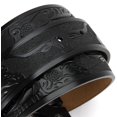 thumbnail image 6 of YOETEY Mens Western Genuine Leather Belt Without Buckle - Cowboy Belt for Casual Jeans, 6 of 8