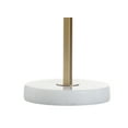 thumbnail image 3 of JONATHAN Y Alyssa 24.5" Metal/Marble LED Table Lamp, Brass Gold/White, JYL1043A, 3 of 8
