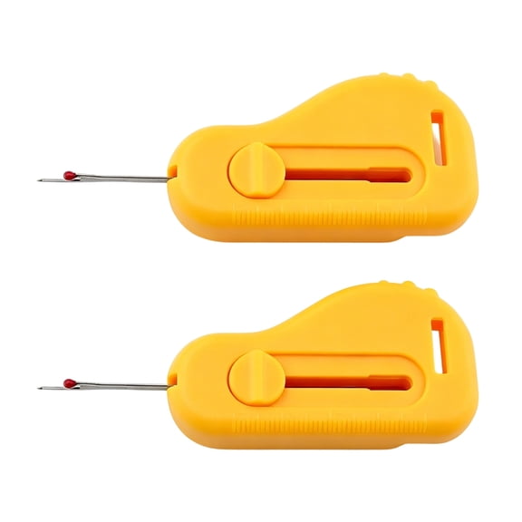 Lynono Co.,Ltd 2Pcs Magnetic Seam Guide With Thread Ripper and Measuring Scale For Stitching