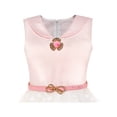 thumbnail image 4 of Girls Dress Sailor Collar Pink Belted Bow Tie Elegant Dress 7, 4 of 8