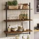 thumbnail image 3 of Estantes de Pared Flotantes para Cocina, Rústicos de Madera con Soporte Fuerte Pinmoco 8B-RST, 3 of 9