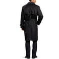 thumbnail image 2 of Hart Schaffner Marx Men's Burnett Trench Coat, Black, 38 Short, 2 of 3