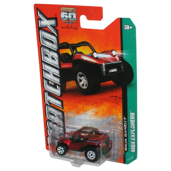 Matchbox MBX Explorers (2012) Red Baja Bandit Toy Car 33/120
