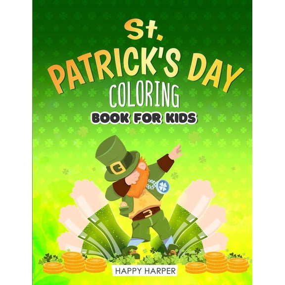 St Patrick's Day Coloring Book, (Paperback)