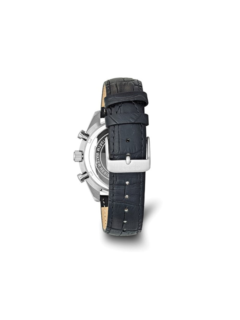 【関税込み】KNWLS タン Stain トラウザーズ Chisel Stainless Steel Black Dial Chronograph Watch with