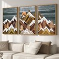 thumbnail image 2 of FCCUYE Neutral Abstract Wall Art Beige Large Wall Decor Boho Mid Century Modern Artwork Art Print for Living Room Bedroom Office 24"x36" Set of 3 Gift, 2 of 7