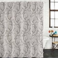 thumbnail image 2 of Black Grey Branches Bathroom Shower Curtains with 12 Hooks Polyester Waterproof Shower Curtain for Stalls and Bathtubs Vintage Art Farmhouse Decorative Bathroom Privacy Curtain 36x72 Inches, 2 of 9