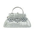 thumbnail image 4 of Womens Chain Strap Crossbody Bag Evening Clutches Bag Elegant Rhinestones Evening Handbag Shoulder Bag Wedding Purse, 4 of 8
