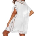 thumbnail image 4 of Robe de Plage à Franges pour Femmes, Kaftan, Bikini, Maillot de Bain, 4 of 4