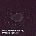 thumbnail image 6 of Board Game Mat for Tables, Table Cover for Mahjong, Poker, Playing Cards - Burgundy, 36 In, 6 of 8