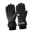 thumbnail image 3 of Guantes de invierno, guantes cálidos, guantes de dedos completos, guantes térmicos para adultos, resistentes al viento. Mujeres negras, 3 of 9