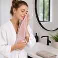 thumbnail image 6 of Onuia Luxury Bath Towels, Ultra Soft Egyptian Cotton Towels, Skin-Friendly Low-Lint Bath Towels for Bathroom, Spa, Gym and Home,Blue,(13.4×29.1 in), 6 of 7