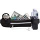 thumbnail image 4 of Running Belt Multifunctional Zipper Pockets Water Resistant Waist Bag with Water Bottles Waist Pack Wallet for Running Walking, 4 of 5