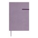 thumbnail image 3 of Paquete 30 piezas Libreta de poliéster con 80 hojas, pasta rígida purpura 14.6 x 21, 3 of 5