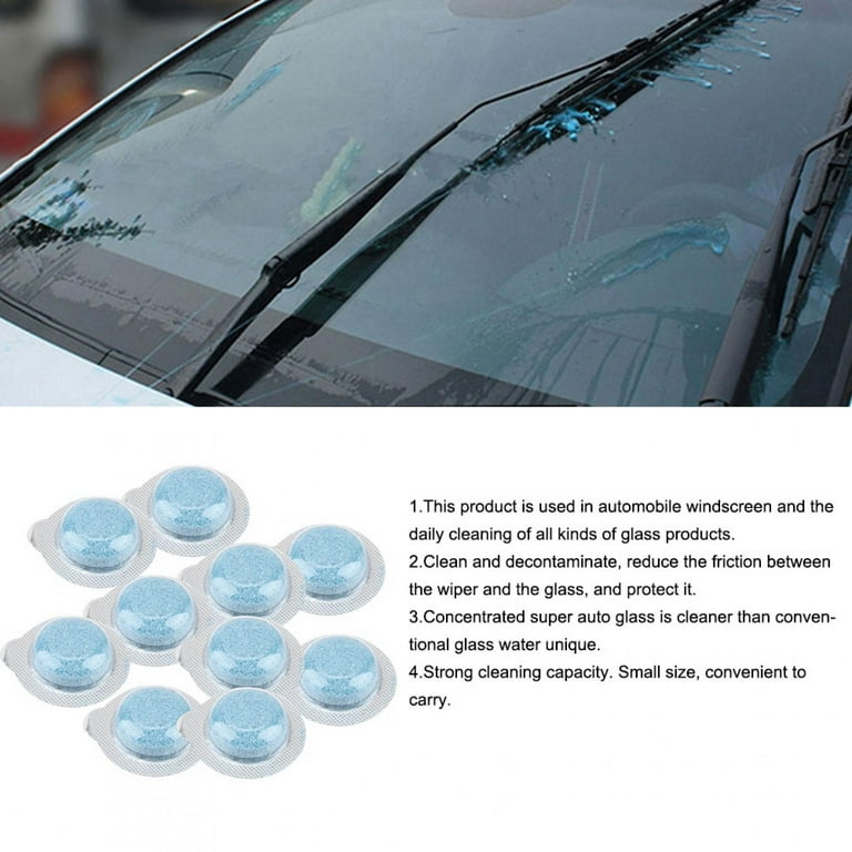 20pcs Windshield Washer Fluid Tablets Concentrated Wiper Fluid, 1