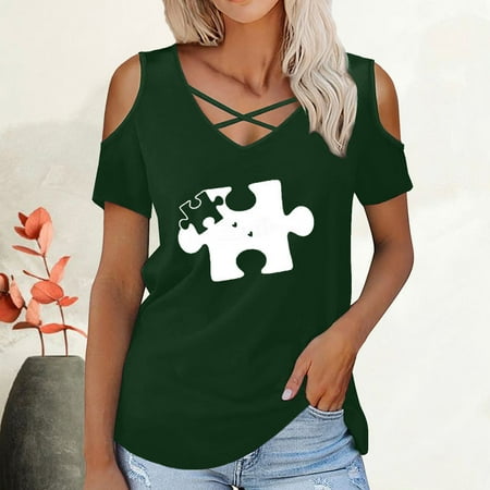 WIZUTIZ Corset Tops for Women Clearance Sales Trendy Fluffy Athletic Tee Solid Linen V-Neck T-shirt Elegant Short Sleeve Cotton Blend Tshirts Pure Colour Tunics Shirts Breathable Ladies Blouse Army