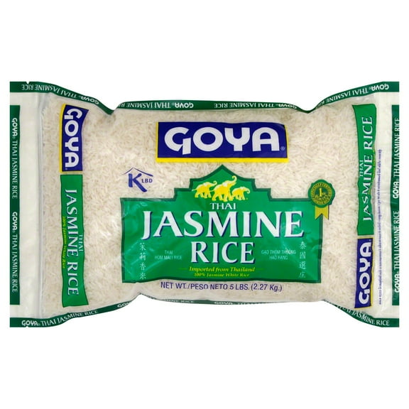 Goya Thai Jasmine Rice - 5 lb- Pack of 2