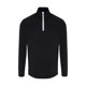 thumbnail image 1 of TriDri - Top de Manga Larga Performance Quarter para Hombre (Marino/Blanco), 1 of 3