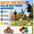 thumbnail image 3 of Knitted Kickballs for Adults in Assorted Colors and Patterns, Set of 12, Footbag Indoor and Outdoor Toys, Goodie Bag Stuffers, 3 of 7