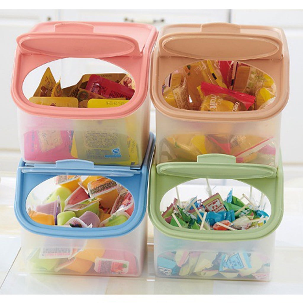 pdqouc Sandwich Containers Square Sandwich Box Food Storage Shape Holder Plastic For Lunch Boxes Bread Sandwich For Kids Adults Prep Microwave Dishwasher