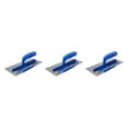 thumbnail image 1 of Baohd Plastering Trowel Building Worker Flattening Device Stainless Steel Finishing Trowels Tiling Hand Tool Accessories 3Set, 1 of 6