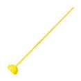 thumbnail image 1 of pitrice Football Sign Rod Detachable Portable with Soccer 1 Pole meter Training Agility Base Yellow 1M, 1 of 6