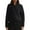 03# Black, variant on Womens Fleece Sweatshirts Cropped Half Zip Fuzzy Warm Pullover Varsity Jackets with Zipper Pockets Camel XL