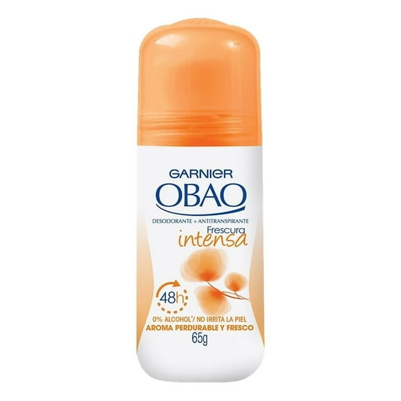 Desodorante antitranspirante Garnier Obao frescura intensa para dama en roll on 65 g