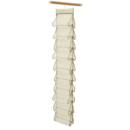 Mainstays 20 Pocket Organizer with Tan Trim